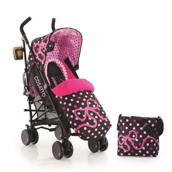 poussette cosatto rose