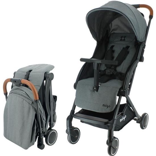 Migo Poussette GAYA Homologuee avion 0 36 mois Pliage compacte a une seule main Cdiscount Puericulture Eveil bebe