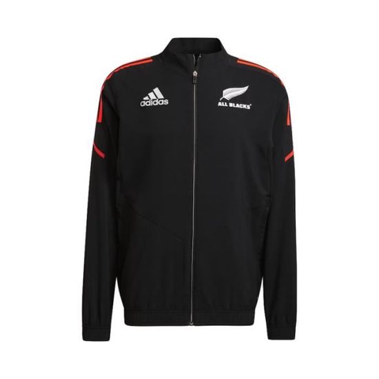 Veste de presentation adulte All Blacks Adidas Manches longues Noir Respirant Cdiscount Sport