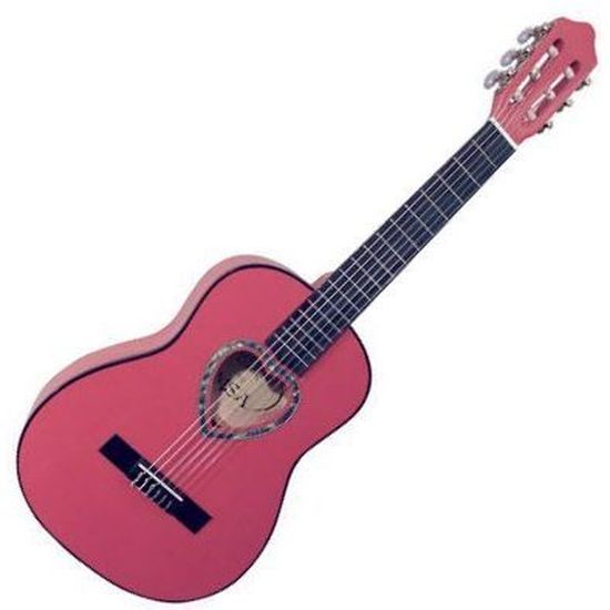 Guitare rose S1 de 40 pouces, 36 pouces, guitare de voyage solide, épicéa,  Folk, cadeau gratuit