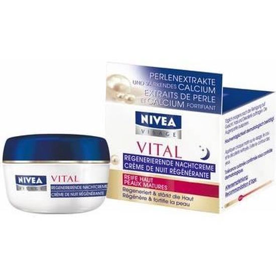 Nivea Visage Vital soin de nuit régénérant 50 ml Cdiscount Au quotidien