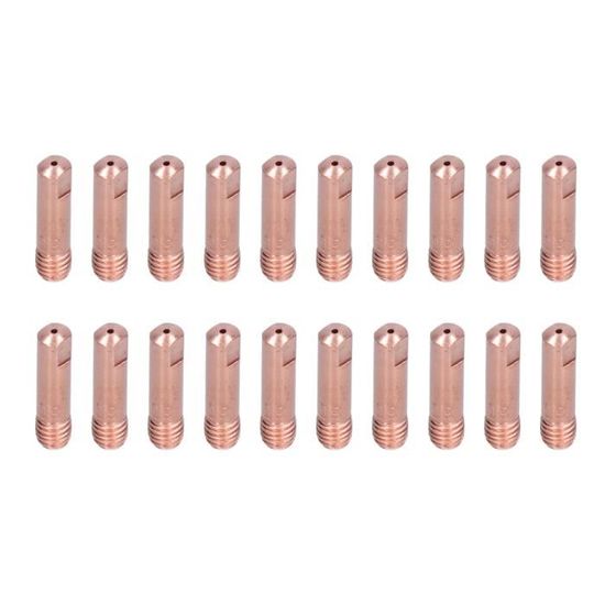 Lot De 16 Embouts De Contact Soudage MIG MB15 15AK - Kit Complet 0,6 à 1,2 Mm Pour Soudeuses Semi-Automatiques