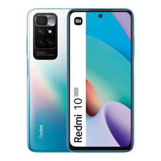 Xiaomi Redmi 10 2022 4Go/64Go Bleu (Sea Blue) Double SIM 22011119UY ...