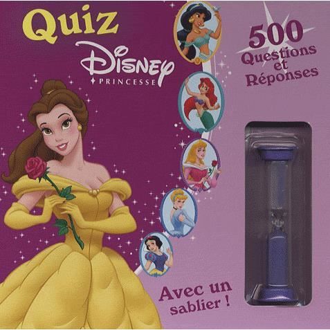 Quiz Disney Princesses 500 Questions Et Reponses Achat Vente
