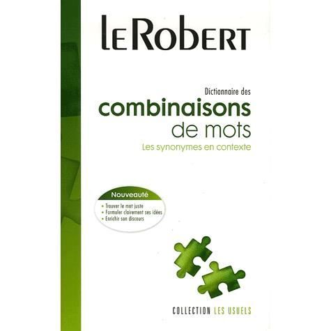 Dictionnaire des combinaisons de mots