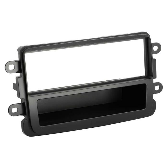 Adaptateur de façade 1-DIN Dacia Dokker / Duster / Lodgy noir