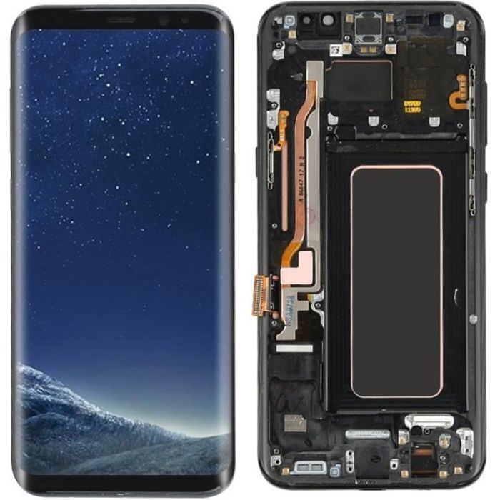 Noir écran complet assemble pour Samsung Galaxy S8 Plus