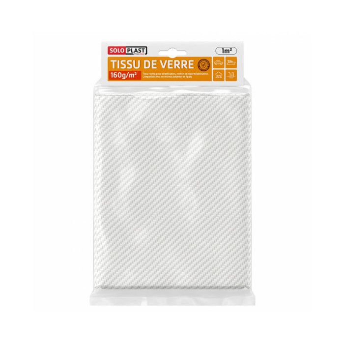 Tissu de verre roving Soloplast 160g m²