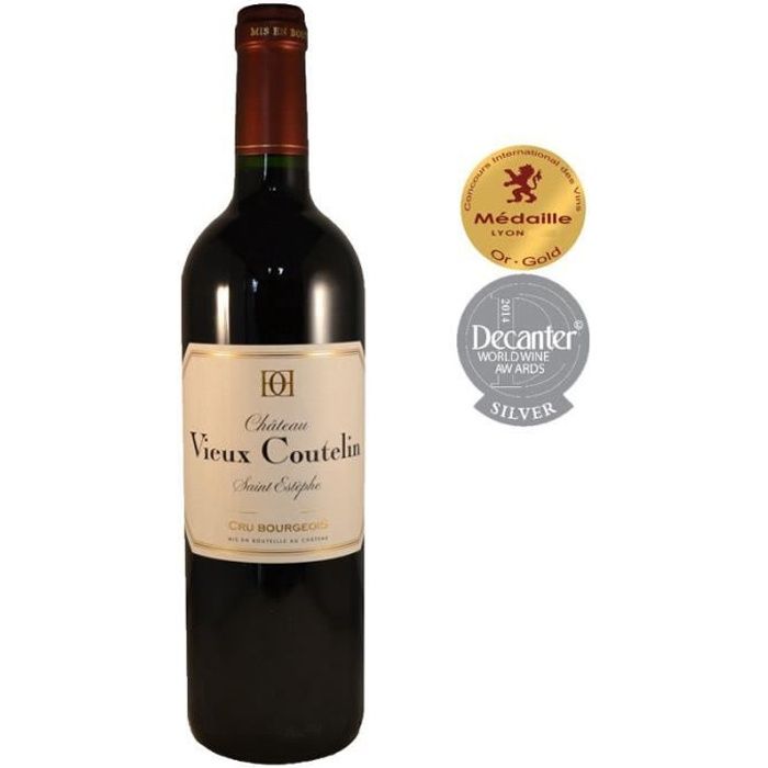 Château VIEUX COUTELIN Cru Bourgeois 2014 AOP SAINT ESTEPHE