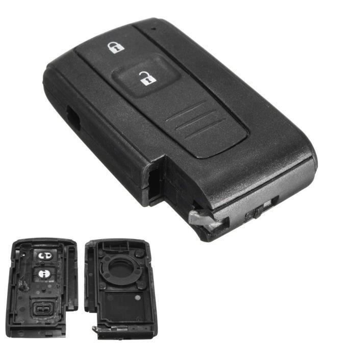 U 2-BOUTON TELECOMMANDE CLE KEY SHELL PR TOYOTA PRIUS COROLLA VERSO RAV4 AURIS FOB