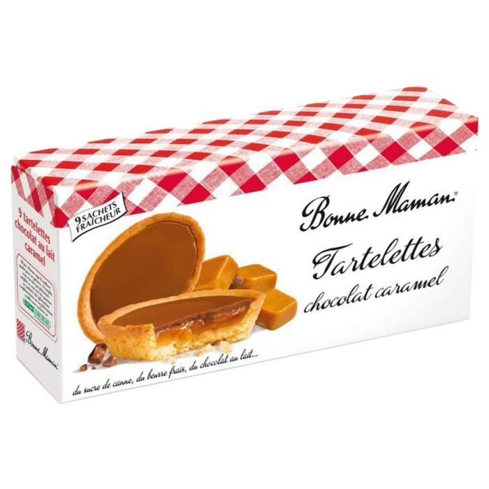 Bonne Maman - Bonne Maman Tartelettes Chocolat Caramel (lot de 3)