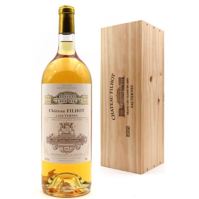 Château Filhot 2001 - Vin Blanc - Magnum 150cl - AOC Sauternes