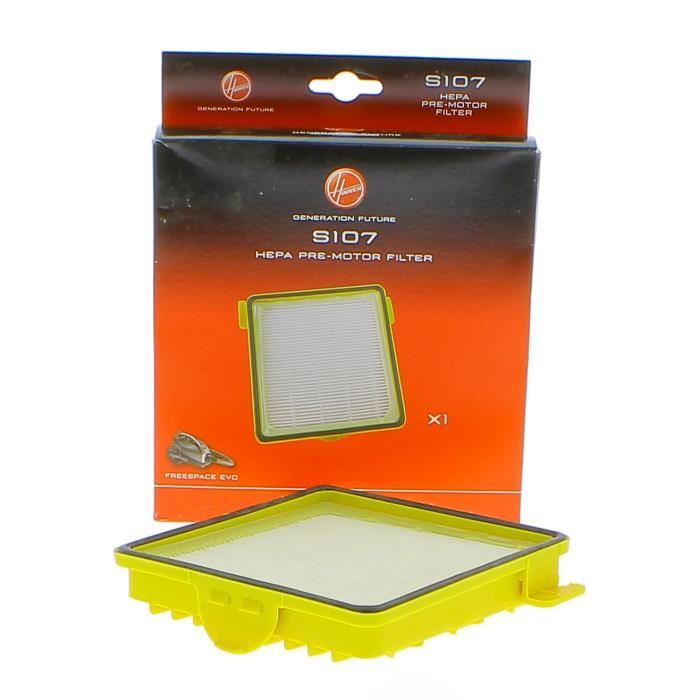 HOOVER - Filtre moteur HEPA rectangulaire S107 pour Aspirateur