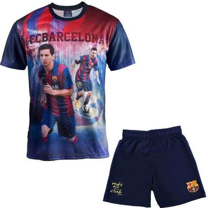 Maillot + short enfant Lionel Messi - Fc Barcelone