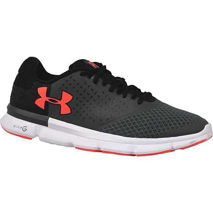 Under Armour Micro G Speed Swift 2 1285683-078 Homme Baskets Gris