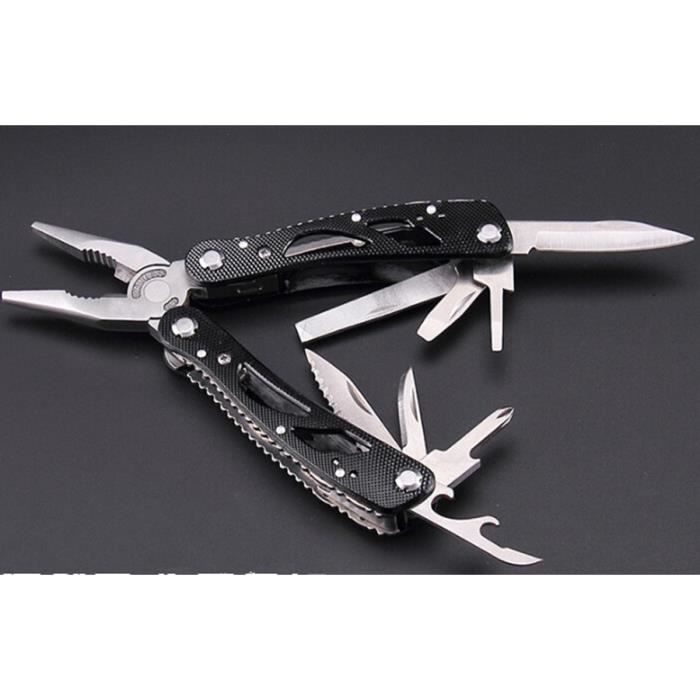 REMYCOO® Avancé Multi-pinces 11-in-1 Portable et Pliable Multifonction en Acier Inoxydable Multi-Outils à Usages Multiples