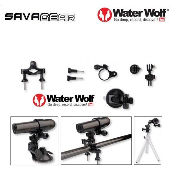 WATER WOLF UW 1.0 Accessoires Pack Camera Sous-marine