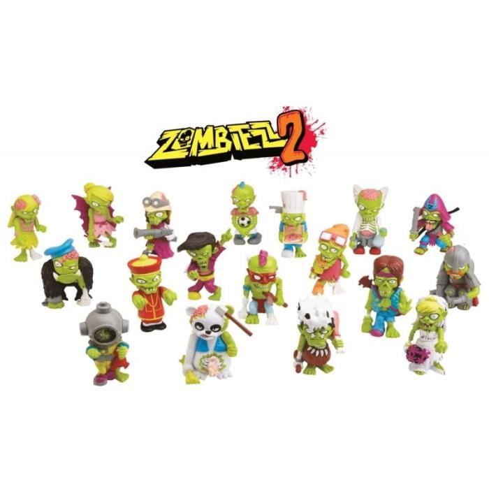 Figurine Zombiezz 2 (à l'unité) aille Unique Coloris Unique
