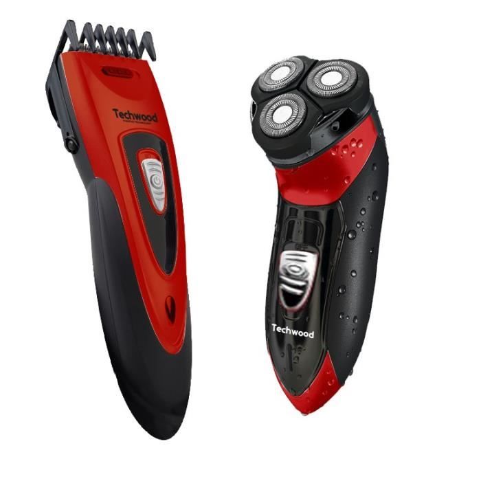 Rasoir et tondeuse rechargeable Techwood TCO-2555
