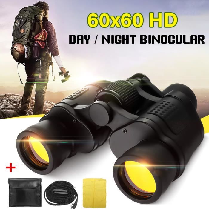 TEMPSA 60X Militaire Jumelles Monoculaire HD Camping Vision Nocturne 3000M Coordonnées