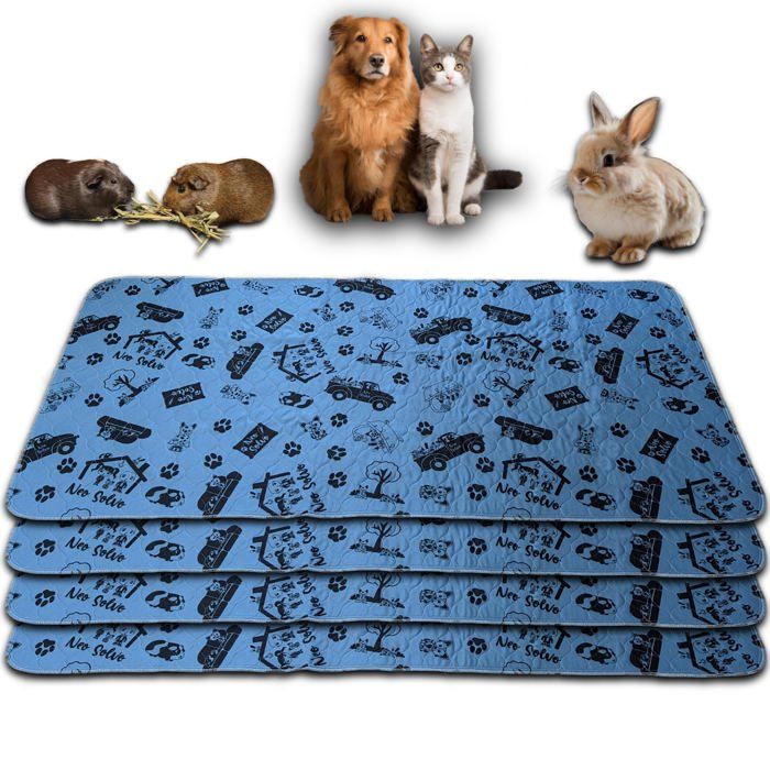 NEO SOLVO Coussin Réversible, Absorbant et Confortable pour Chien et Chat