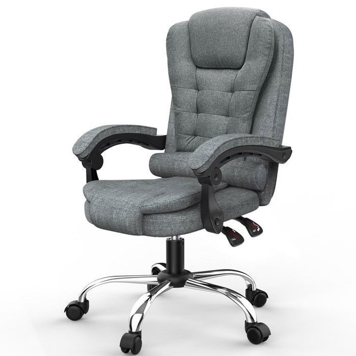 Chaise de Bureau Ergonomique Rattantree - Fauteuil Pivotant Réglable en Hauteur