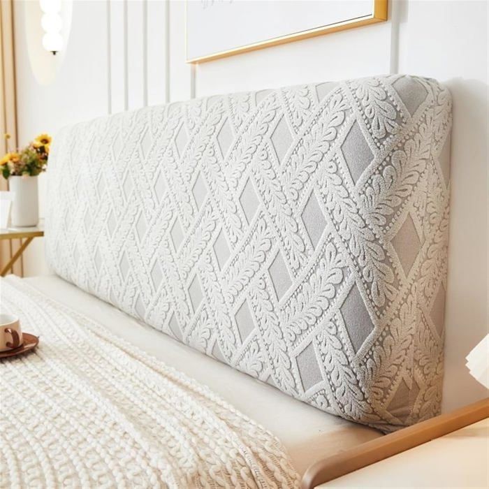 Meigeh Housse de tête de lit Velours Housse de tête de lit Extensible Housse de Protection de tête de lit Couvre tête de lit pour lit Double King Size Noir Meigeh Housse de tête de lit Velours Housse de tête de lit Extensible Housse de Protection de tête de lit Couvre tête de lit pour lit Double King Size Noir