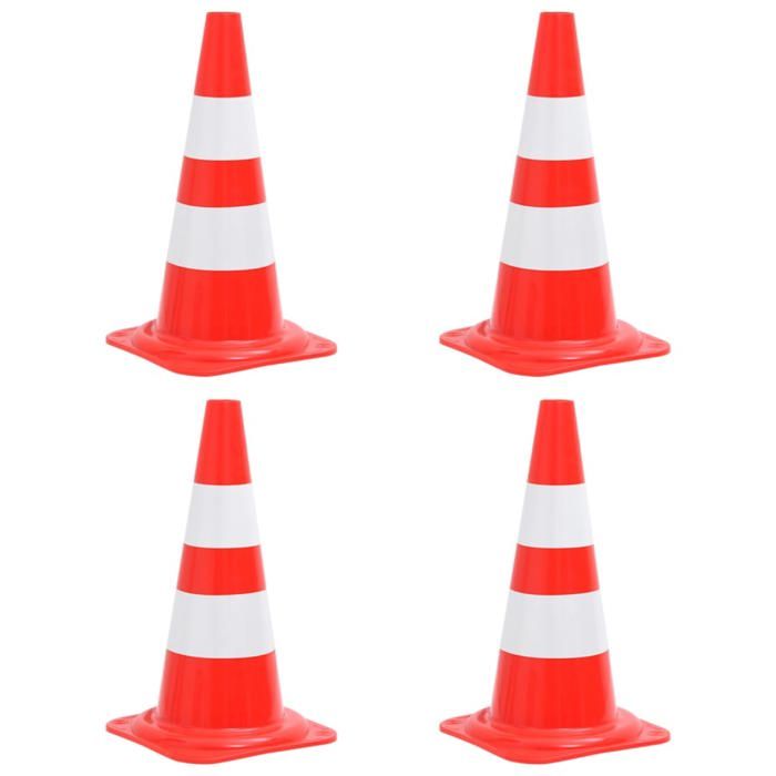 Idena Lot De 4 Cônes De Signalisation Orange 24 Cm – Pylônes Polyvalents Pour Sport, Jardin, Slalom, Football, Agility Chien Idena Lot De 4 Cônes De Signalisation Orange 24 Cm – Pylônes Polyvalents Pour Sport, Jardin, Slalom, Football, Agility Chien