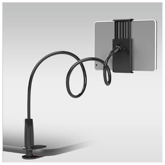 Support Téléphone Bureau Rotatif En Métal | Angle Et Hauteur Ajustables