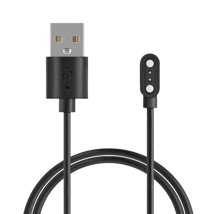 Câble USB Compatible avec Blackview X1(Number B00101)/X2 Smartwatch câble Câble Rechange Chargeur Fitness Tracker Montre connectée