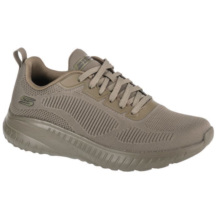 Skechers Baskets Homme - Vert - Skechers Bobs Squad Chaos-Prism Bold