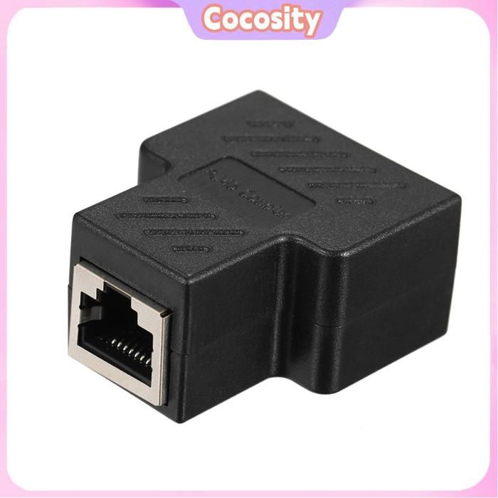 Cocosity adaptateur RJ45 Adaptateur Répartiteur RJ45 – Convertit 1 ...