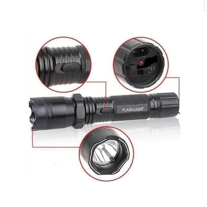 Lampe Torche Led Type1101 Electrique Rechargeable Televiseur Combine Avis Et Prix Pas Cher Cdiscount
