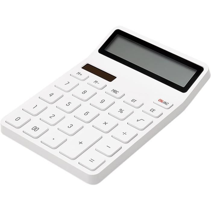 Calculatrice Grand Écran,Calculatrice 12 Chiffres À Grands Boutons