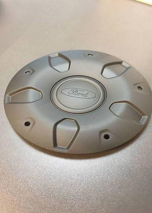 4X CACHE MOYEU CENTRE DE ROUE Pour FORD Gris 54MM Embleme Logo Insigne Jante
