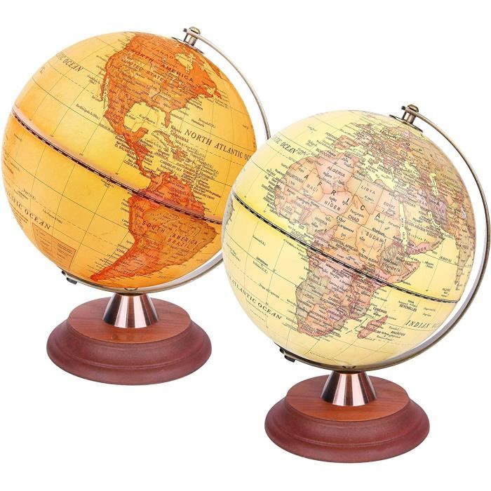 Niest AR Globe Terrestre Interactif 20 cm, Carte en Anglais