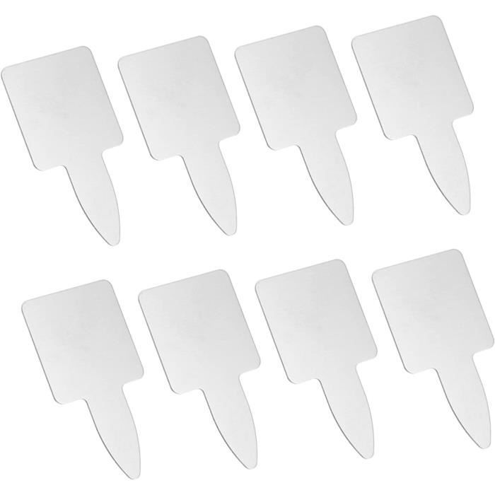 50Pcs Étiquette Magnétique Étiquettes De Bac Magnétiques Étiquettes De