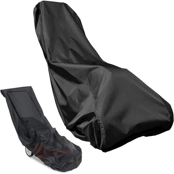 Housse De Protection Tondeuse à Gazon Oxford 210D Imperméable - 193 X 112 X 64 Cm Avec Cordon Et Sac De Rangement