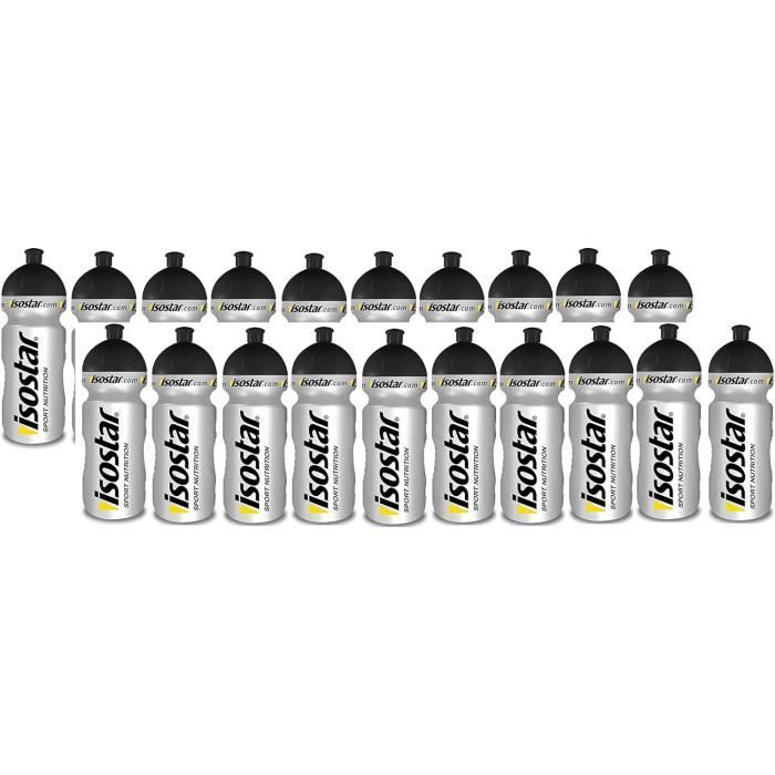 Bouteille D'eau Isostar Sport 500-650 ML + 1000 ML - Sans BPA - Push & Pull - Course Vélo Randonnée