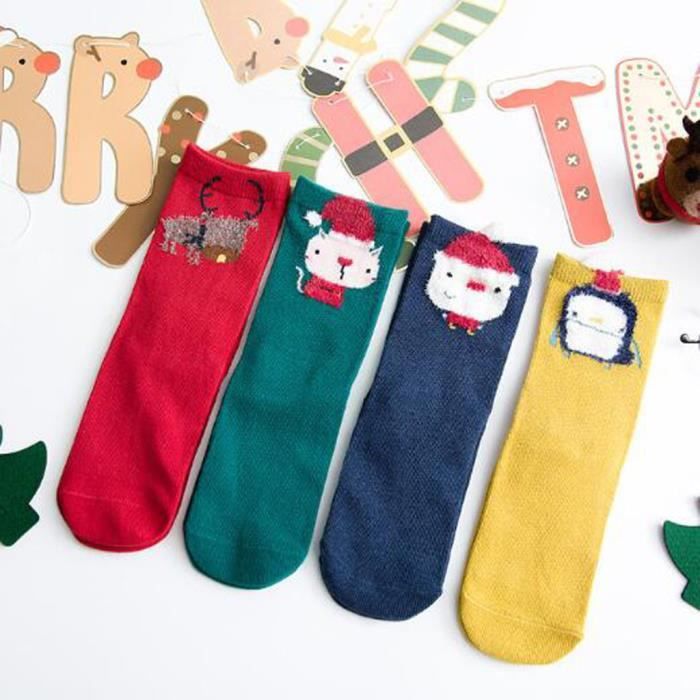 2 10 Ans Enfants Dessin Anime Impression Coton Milieu Chaussettes Cadeau Boite 4 Pieces Ensemble Chaussette Enfant193 Cdiscount Puericulture Eveil Bebe