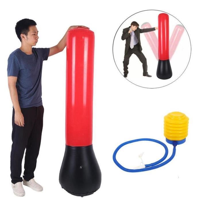 Ponacat Sac de frappe gonflable en PVC Hauteur 160 cm