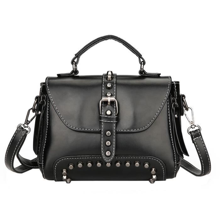 Sac bandoulière 2025 femme clouté