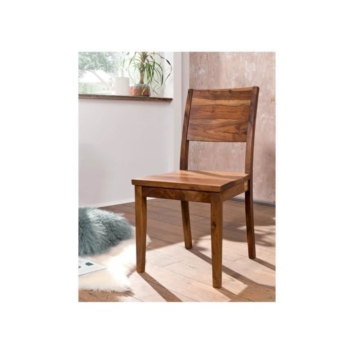 Chaise - Bois massif de palissandre laqué (Noble Unique) - SYDNEY 133 Chaise - Bois massif de palissandre laqué (Noble Unique) - SYDNEY 133