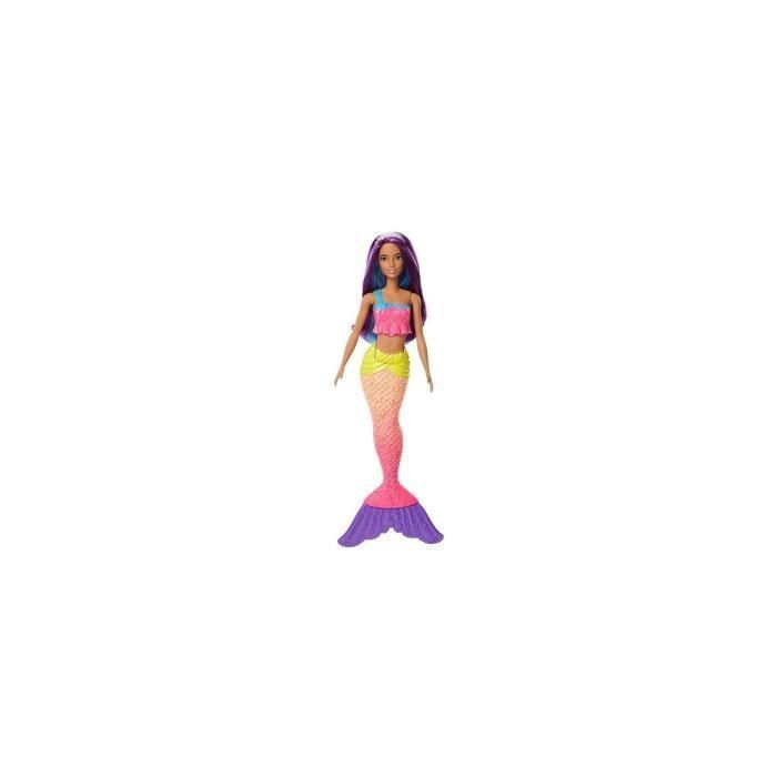 Barbie 2025 sirene multicolore