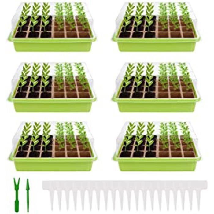 50 Blocs De Semis En Tourbe - 3 à 5 Cm - Pour Germination Graines - Culture Plantes Et Légumes