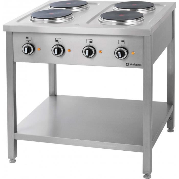 Piano De Cuisson Electrique Professionnel 4 Plaques Prof 700