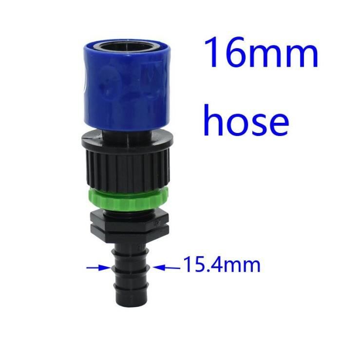 Connecteur rapide pour tuyau d&#39 arrosage de jardin, robinet de jardin 16mm 20mm 25mm, adaptateur pour tuyau barbelé 1 DY2334