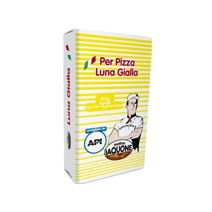 Molino Iaquone Farine Pour Pizza Luna Gialla 10kg Achat Vente Farine Levure Molino Iaquone Farine Per Cdiscount
