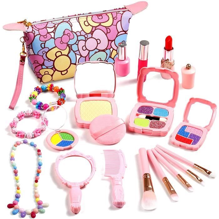 Fille jouet 3-7 ans Kit de vinaigrette enfants Simulation maquillage  fourre-tout cadeau fille - Cdiscount Jeux - Jouets