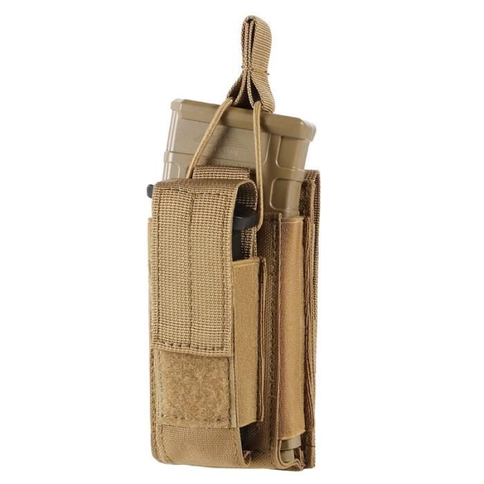 Pochette Tactique MOLLE TOPTACPRO Pour Chargeur 9mm - Coupe Pochette Tactique MOLLE TOPTACPRO Pour Chargeur 9mm - Coupe